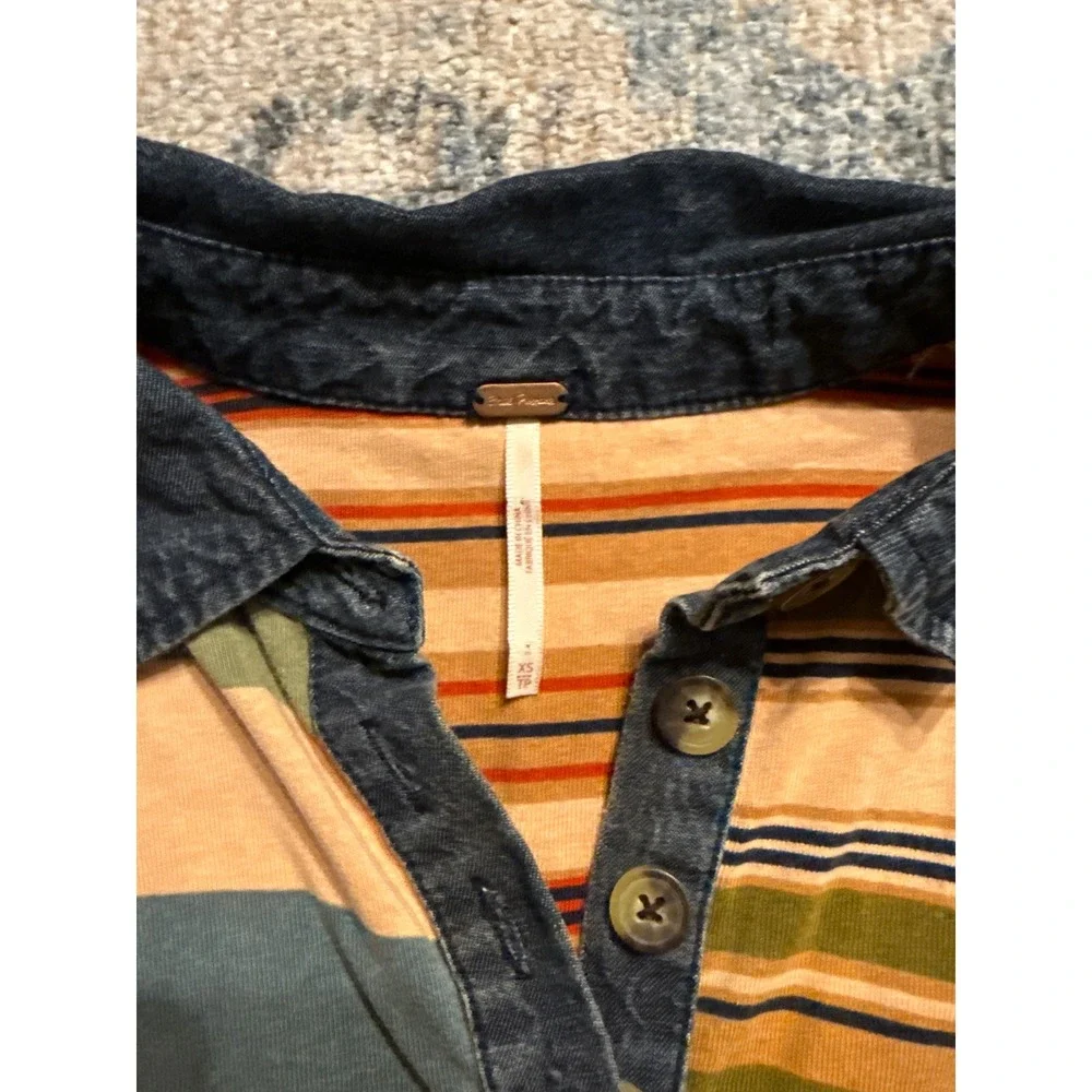 Free People Charlie Tee Dress Size XS Excellent Condition